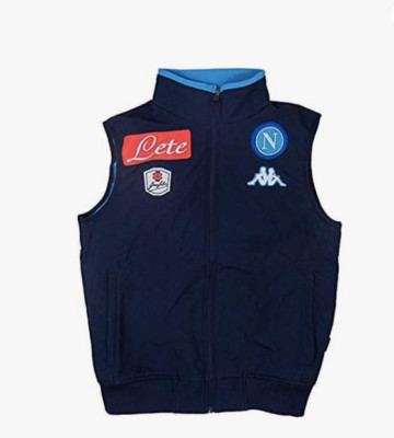 3016 MACRON Napoli Ssc sans Manches Softshell 2015/16