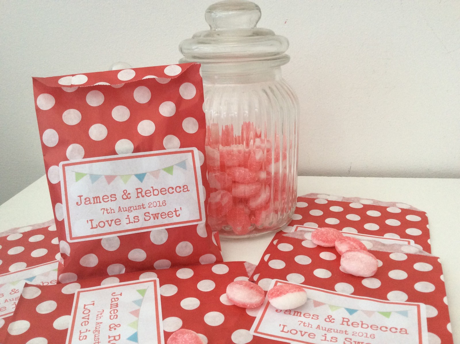 PERSONALISED Sweet Bags Candy Cart Wedding Favour Birthday Mehndi eBay