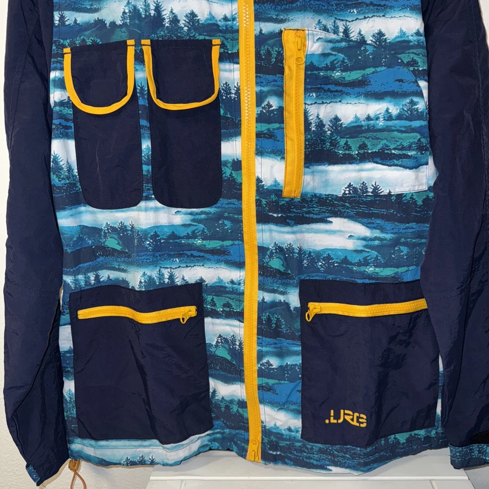 Lifted Research Group Men’s Small Hooded Windbreaker LRG retail 90 - Image 2 of 4