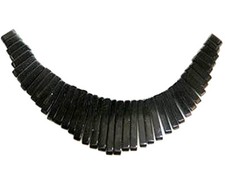 Blackstone Graduated Collar, Cleopatra, Egyptian Fan 41 Piece Bead Set