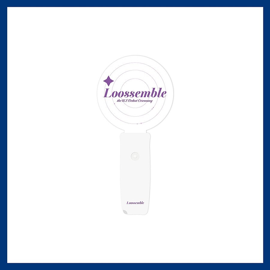 LOOSSEMBLE OFFICIAL ACRYLIC LIGHT STICK /FANLIGHT MD GOODS K-POP