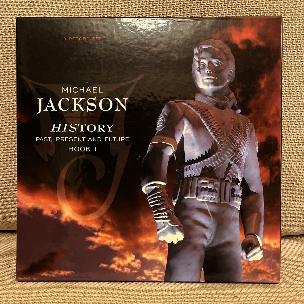 Michael Jackson / HISTORY 12" Vinyl US 1995 3LP Past, Present And Future Book I