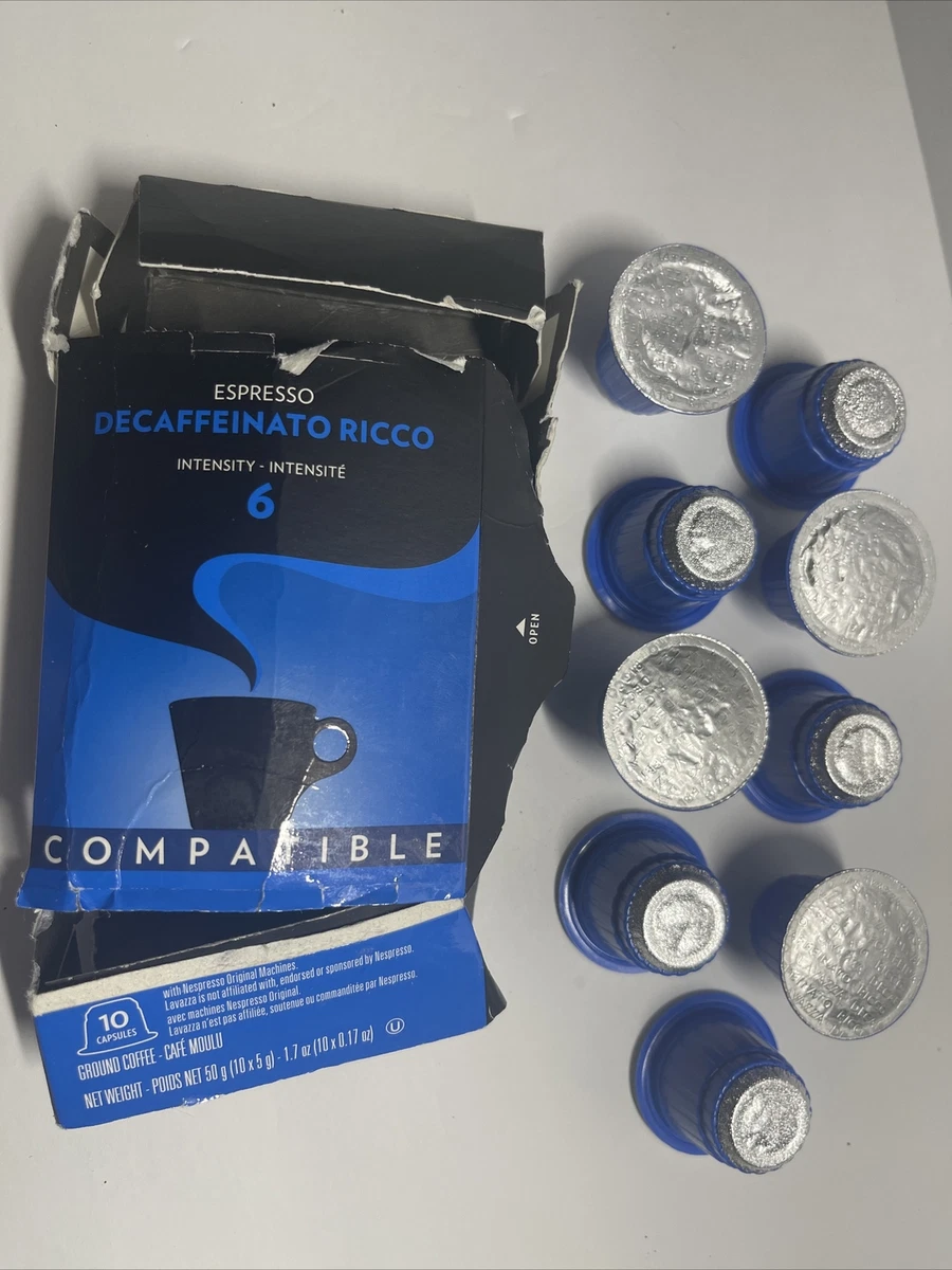 CAFÉ LAVAZZA Capsulas Compatibles, Decaffeinato Ricco - Prodotti