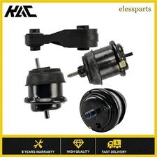 4Pcs Motor Mount Kit Gas Engine Automatic Trans For Chevrolet GMC 3.6L 2009-2017