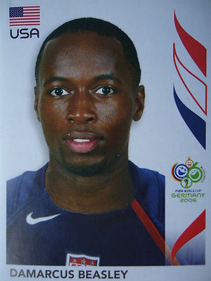 Panini 349 Damarcus Beasley USA FIFA WM 2006 Germany