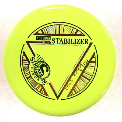 DISC GOLF STREAMLINE NEUTRON STABILIZER PUTT & APPROACH 175g NEON GREEN