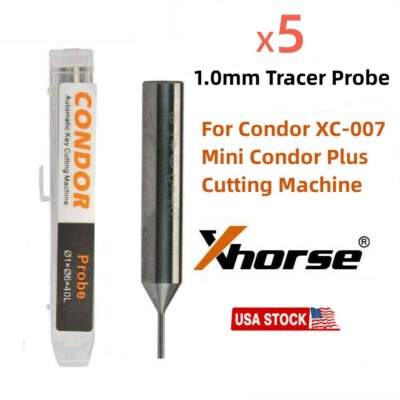 5x Xhorse 1.0mm Tracer Probe Work for Condor XC-007/XC-MINI Plus/Dolphin XP-005