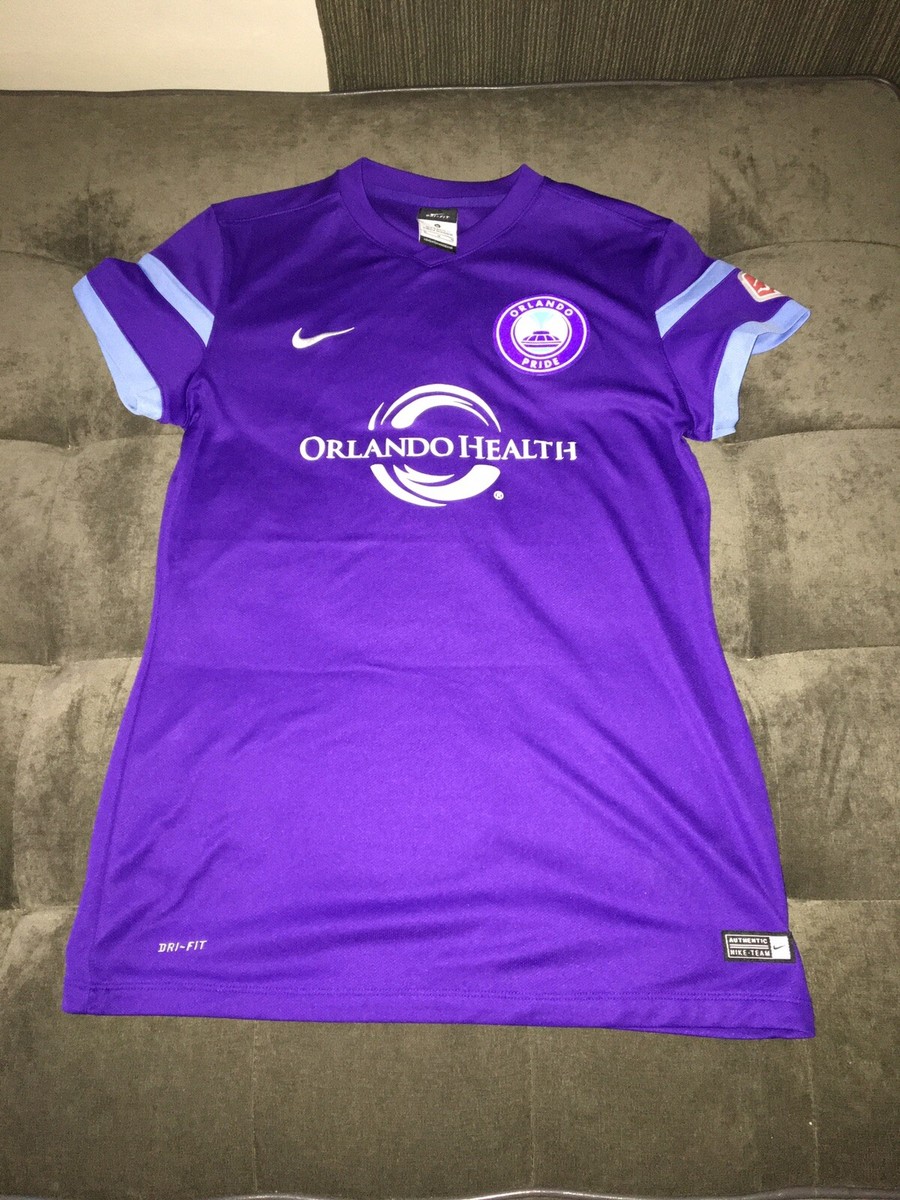 Nike USWNT NWSL Orlando Pride 2017 Soccer Jersey Medium