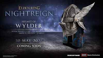 ELDEN RING - NIGHTREIGN: Helmet of Wylder /9999 LIMITED Worldwide  