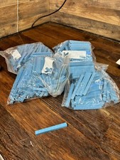 Massive lot of hundreds Blue Plastic Math Manipulatives Base 10 13.3 lbs