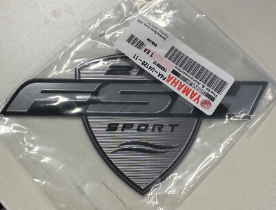 YAMAHA Side LOGO EMBLEM for 210 FSH SPORT F4A-U4125-11-00 | eBay