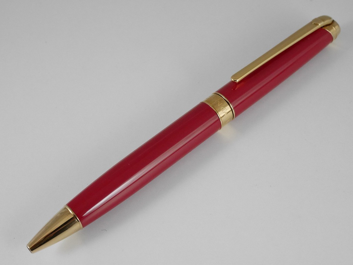 CARAN d'ACHE CdA Leman Red Lacquer GT Ballpoint Pen (MINT) RARE