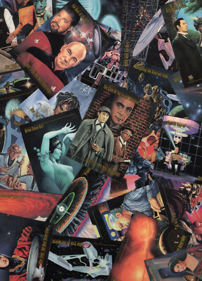 1993 STAR TREK SKYBOX [MASTER SERIES] BULK SINGLE CARD LOT TO COMPLETE YOUR SET