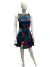 Alice Olivia Black/Colors Dress Size Small
