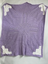 homemade crochet blanket
