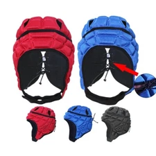 Youth Kids Soft Shell Flag Football Helmet Sport Adjustable Head Protector US