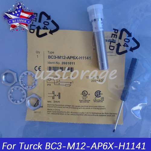 New For TURCK Proximity Switch BI10 M30E AP6X H1141 PNP 10
