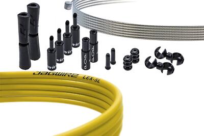 JAGWIRE Pro Shift Kit PCK507 Schaltzugset Set Aussenhülle Innenzug Gelb