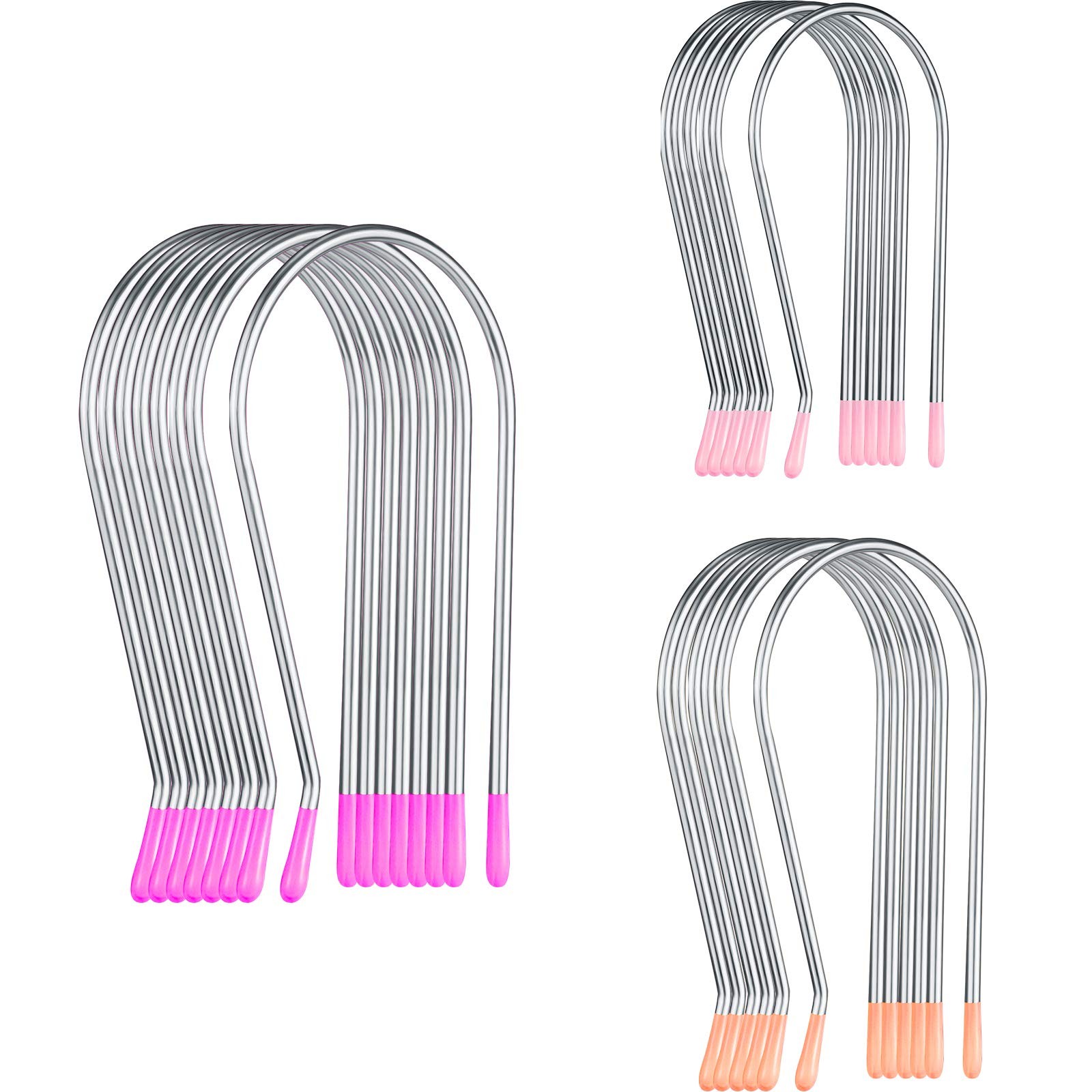 20 Pcs Assorted Hot Roller Clips Replacement Fits Most Sized Rollers Curlers