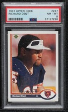 1991 Upper Deck Richard Dent #247 PSA 8 HOF 0ed5