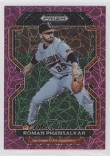 2022 Panini Prizm Draft Picks Neon Pink Velocity Roman Phansalkar #PDP208 z5b