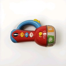 VTech Spin  Learn Color Flashlight with Songs  Sounds Red 6 Animals