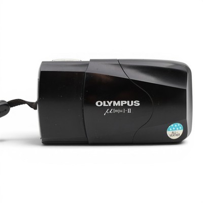 Olympus mju-II Kamera Kompaktkamera Analogkamera 35mm schwarz