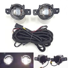 Clear Fog Light Fit 2008 2009 2010 Nissan Rogue Kit Led Drl With Wire Switch Clear Fog Light Fit 2008 2009 2010 Nissan Rogue Kit Led Drl With Wire Switch
