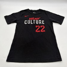 Nike The Nike Tee T-shirt Youth Boys L Y Black Miami Heat Butler 22. 40112