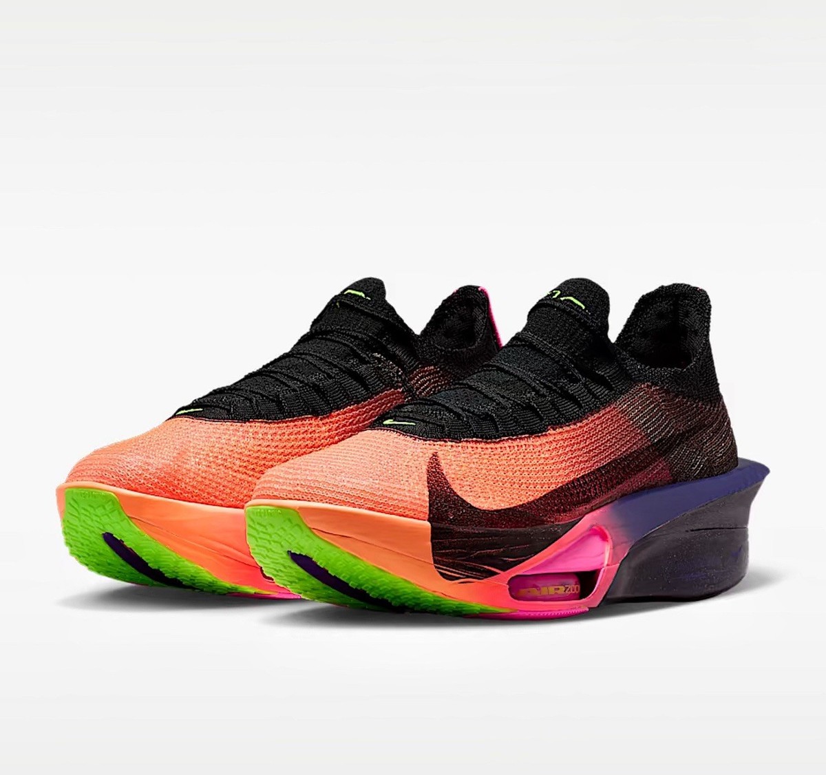 Nike Zoomx Alphafly Next% 3 Orange Pulse IO9573-800 Running Shoes