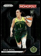 2024-25 Panini Prizm Monopoly WNBA Nika Muhl Rookie #26
