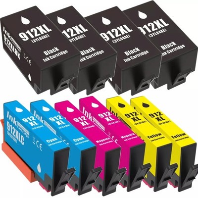 Patronen für HP 912 XL OfficeJet Pro 8012 8014 8015 8017 8020 8022 8023 New CHIP