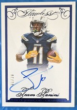 Steve Johnson Auto /20 Panini Flawless Chargers #TPA-SJ