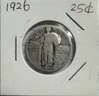 1926 Standing Liberty Quarter 25C SLQ Silver Coin - US Silver Coin