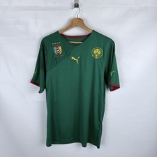 Vintage Puma Cameroon Shirt Jersey Men Sz M Football 