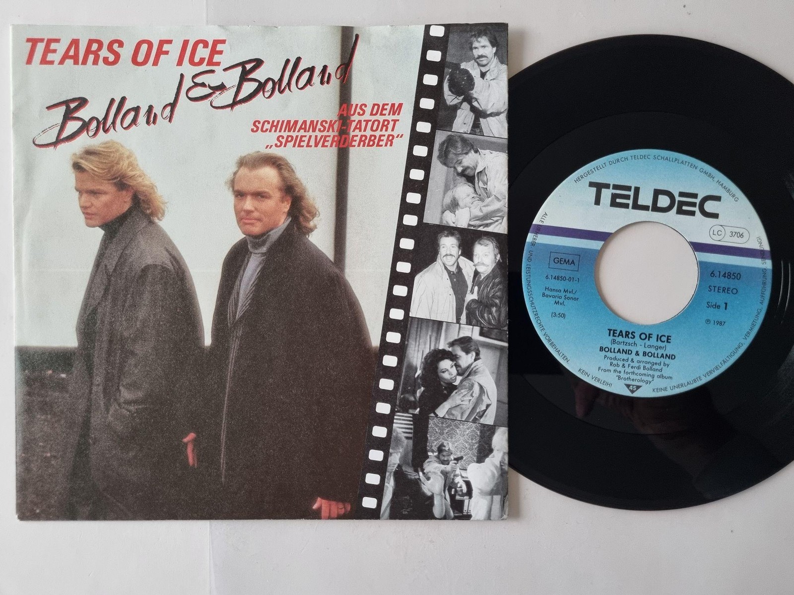 Bolland & Bolland - Tears Of Ice 7'' Vinyl Germany
