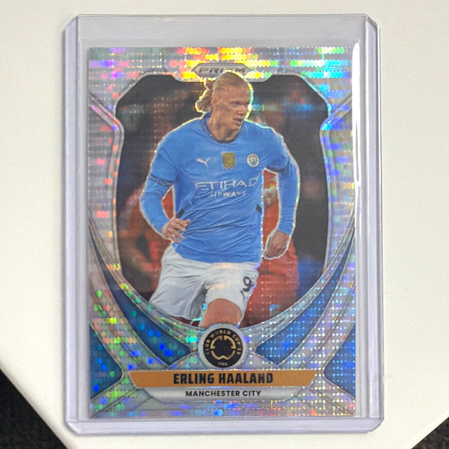 Panini 2025 Prizm FIFA Club World Cup Erling Haaland #136 Pulsar Man City
