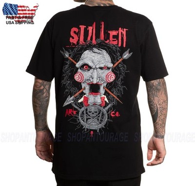 Sullen Art Collective SCM7647 Premium Fit T-Shirt Kurzarm Herren Jet Black