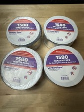 4 QTY VentureTape 1580 MastikTape Flex Duct  Metal Duct Sealing Tape 3" x 100'