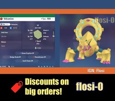 6IV Shiny Volcanion Pokemon Legends ZA Legends Z-A 