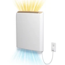 Envi Plug-in Electric Panel Wall Heaters for Indoor Use, Energy Efficient 24/...