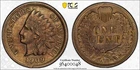 1909-S Indian Head Cent PCGS-Cleaned-AU Detail-KEY DATE-Free Shipping