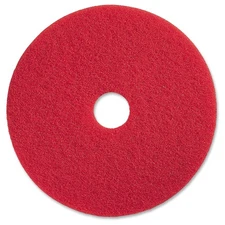Genuine Joe 20" Red Buffing Floor Pad - 5/carton - Fiber - Red (gjo-90420)