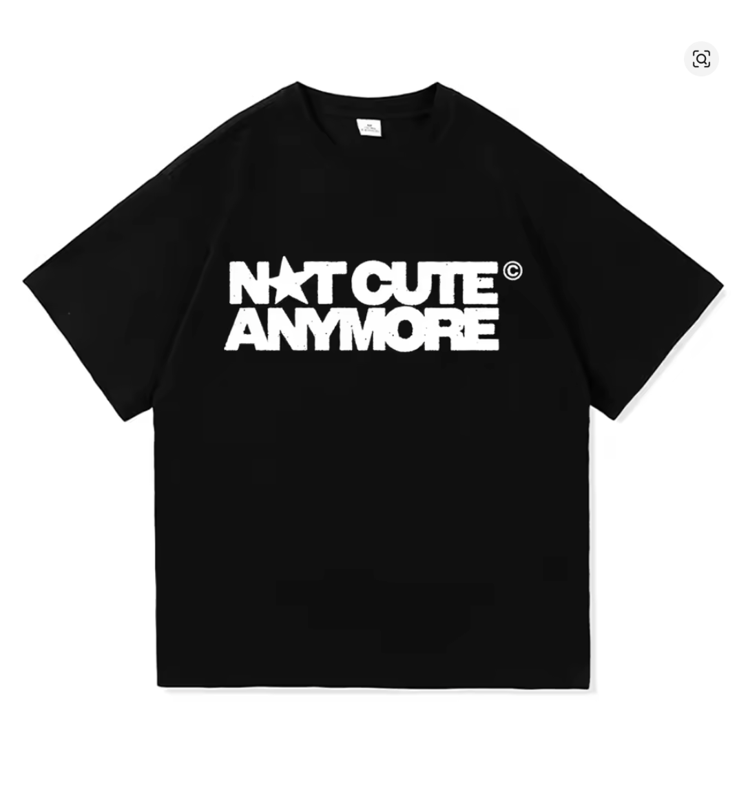 ILLIT NOT CUTE ANYMORE ALBUM TSHIRT MEN/WOMEN CLOTHING HARAJUKU