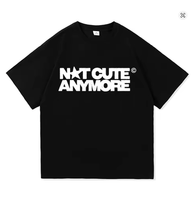 ILLIT NOT CUTE ANYMORE pop up Tシャツ M ILLIT Not Cute Anymore Album T Shirts ILLIT Girl Band T-shirt