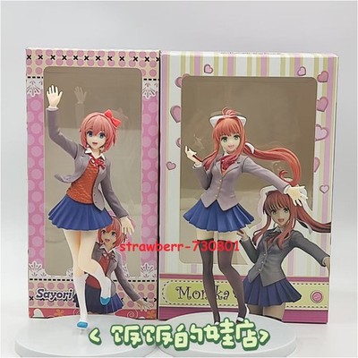 Doki Doki Literature Club Monika Sayori Action Figure Model Toy Collection Gift