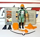 GI Joe Wet Suit 1986 v1 *100% COMPLETE w/Card, Near Mint figure!* SEE DESC ARAH