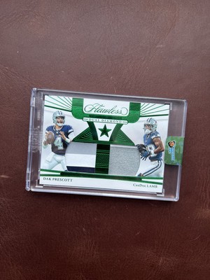Dak Prescott / Ceedee Lamb Panini Flawless Memorabilia /5 Near Mint