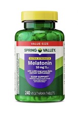 Spring Valley Extra Strength Melatonin, 10mg Tablets 240ct Value