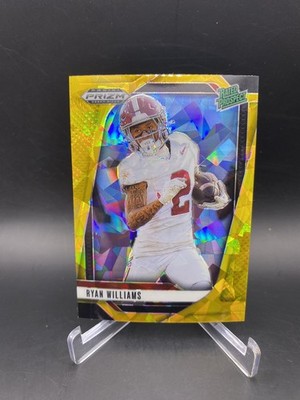 2025 Panini Prizm Draft Picks - Ryan Williams #151 Gold Ice Prizm (RC)